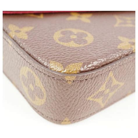 louis vuitton marrone interno rosa